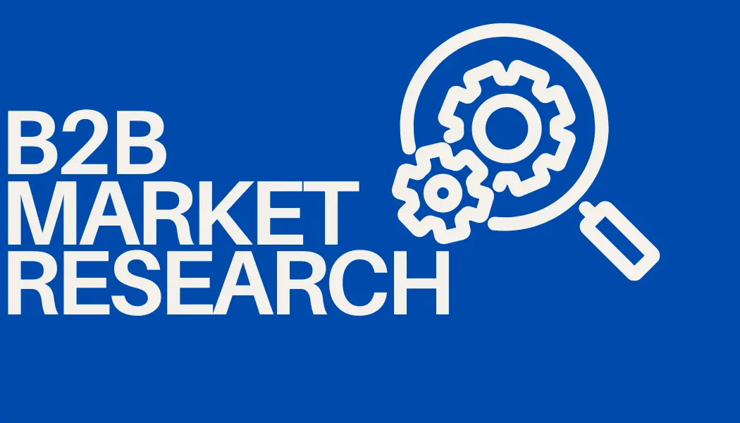 image with market research design