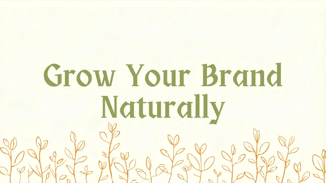 banner image of organic marketing process